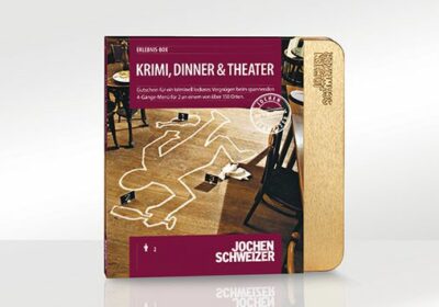 Erlebnis-Box ‘Krimi, Dinner & Theater’ für 2