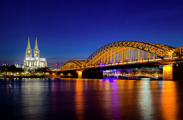 Cologne, Germany. Image of Cologne with Cologne Cathedral.