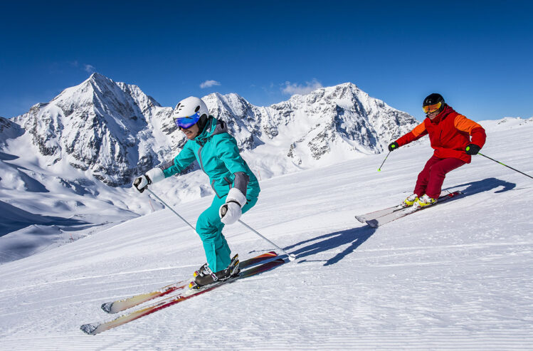 ortles ski arena – skiing in winterwonderland